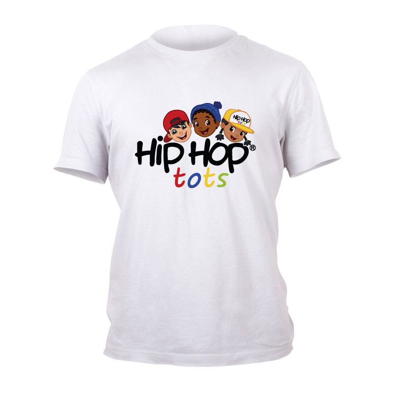 Hip Hop Tots White T-Shirt