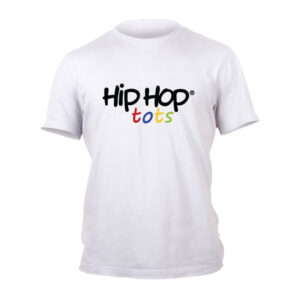 Hip Hop Tots kids white tshirt